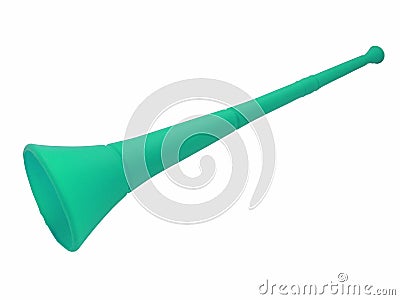 Vuvuzela Horn Stock Photo