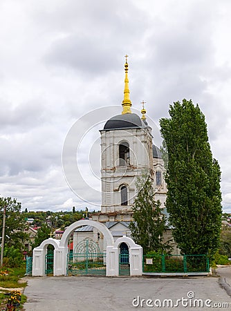 Vvedenskaya church. Yelets city. Stock Photo