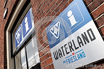 VVV Waterland van Friesland Editorial Stock Photo