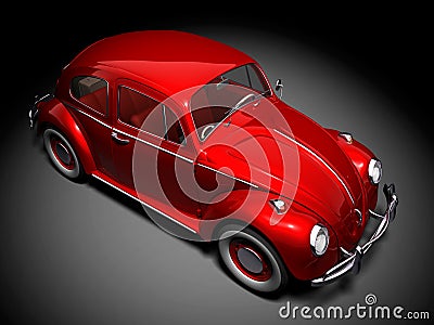 VW Beetle 3 Stock Photo