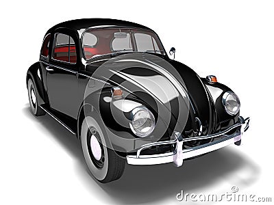 VW Beetle 9 Stock Photo