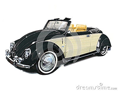 VW Beetle Editorial Stock Photo