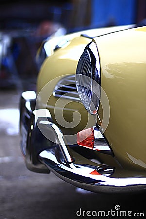 Vw Karmann Gia 69 Stock Photo