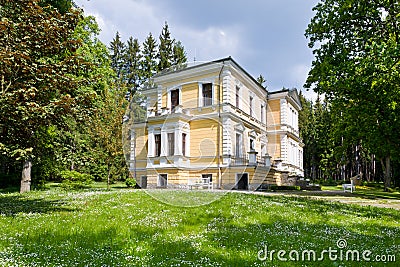 Vysoka castle, Czech republic, Europe Stock Photo