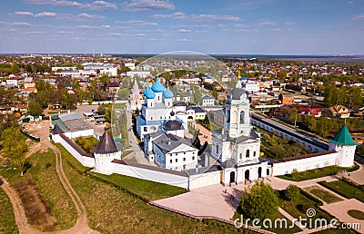 Vysotsky monastery in Russian city Serpukhov Stock Photo