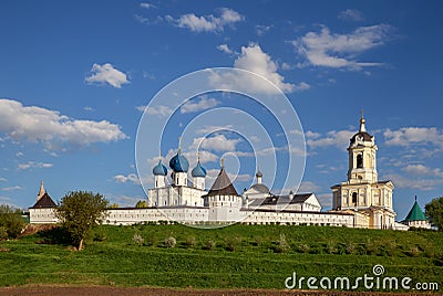 Vysotsky monastery in Serpukhov Stock Photo