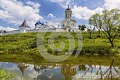 The Vysotsky monastery, Serpukhov, Moscow region Stock Photo