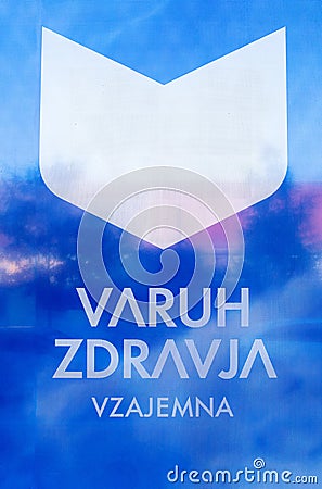 Vzajemna - slovenian Mutual Health Insurance Stock Photo