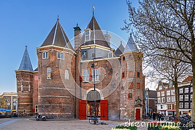 Waag, Amsterdam, Netherlands Editorial Stock Photo