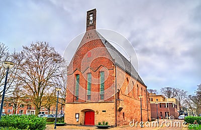 Waalse kerk in Arnhem, Netherlands Editorial Stock Photo