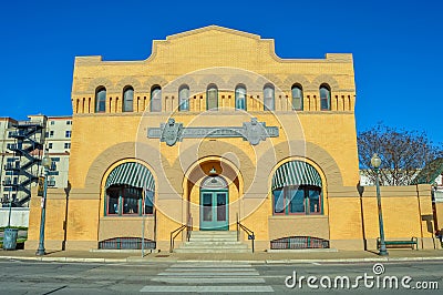Dr. Pepper Museum in Waco Texas Editorial Stock Photo