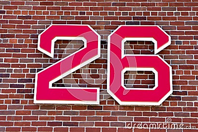 Wade Boggs retired number Editorial Stock Photo