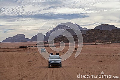 Wadi Rum Desert Editorial Stock Photo