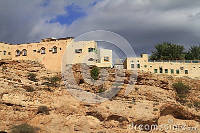 Wadi Tiwi Stock Photo