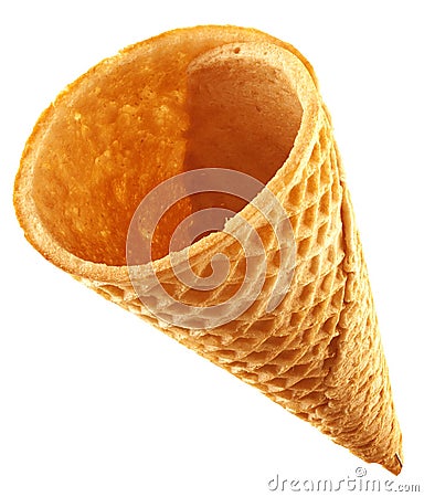 Wafer cone Stock Photo