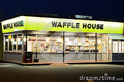 Waffle House Editorial Stock Photo