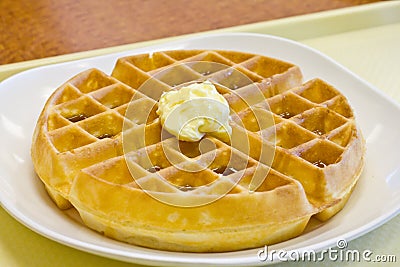 Waffle Stock Photo