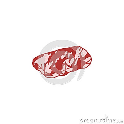 Wagyu beef icon vector illustration Vector Illustration