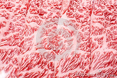Wagyu beef marbled meat Stock Photo