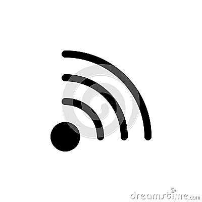 Wai Faya signal icon. Bad habit Elements for mobile concept and web apps. Icon for website design and development, app development Stock Photo