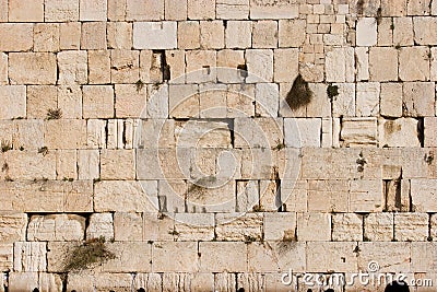 The Wailing Wall Stock Photo