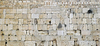 The Wailing Wall Stock Photo