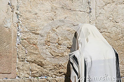 The Wailing Wall, Jerusalem Stock Photo