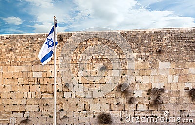 Wailing Wall, Jerusalem Stock Photo