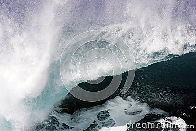 Waimea Wave 1 Stock Photo