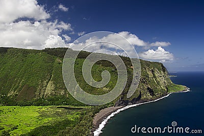 Waipio Valley Stock Photo