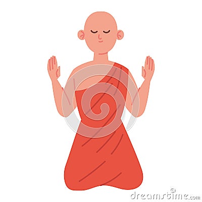 waisak buddha celebration Vector Illustration
