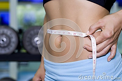 Waist Measurement 2 Stock Photo