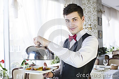 Waiter Stock Photo