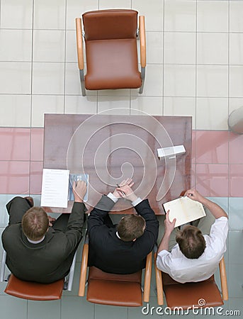 Waiting for applicant Stock Photo