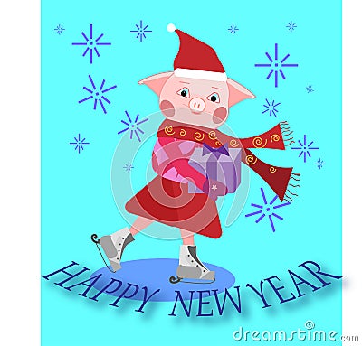 Happy New Year Stock Photo