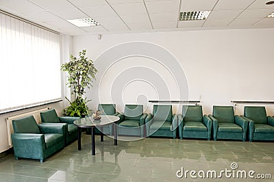 Waiting room Stock Photo