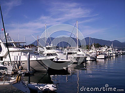 Waiting to Set Sail Stock Photo