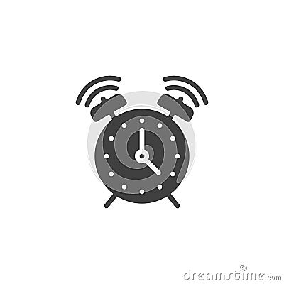 Wake up call vector icon Vector Illustration