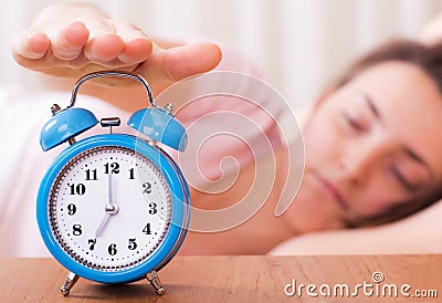 Wake up time Stock Photo