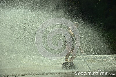 Wakeboarder Stock Photo
