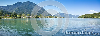 Walchensee Stock Photo