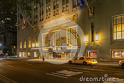 Waldorf Astoria Hotel Editorial Stock Photo