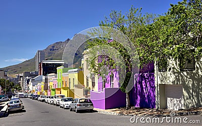 Wale Street, Bo Kaap Editorial Stock Photo