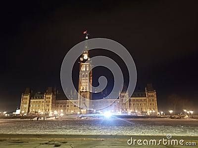 A walk in Canada Stock Photo