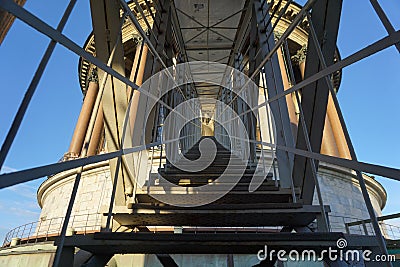 Walk to heaven in isaac cathedral Stock Photo