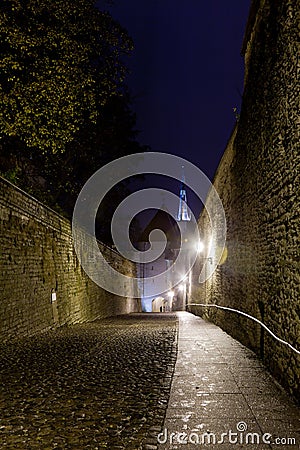 Walk to Toompea Stock Photo