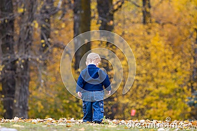 Walking away Stock Photo