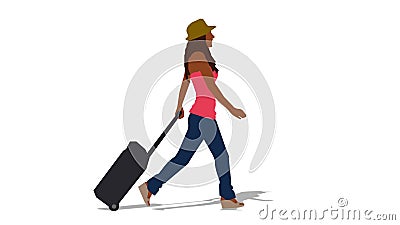 Walking Woman with Bag Cartoon Animation. Roop Animation 4K Video Stock Footage - Video of people, simple: 206256022 Walking Woman with Bag Cartoon Animation. Roop Animation 4K Video Stock Footage - Video of people, simple: 206256022