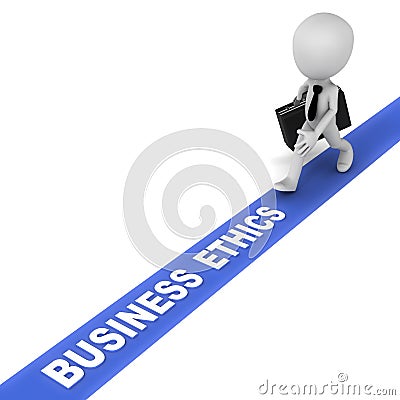 Business ethics Stock Photo