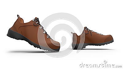 Walking shoes Stock Photo